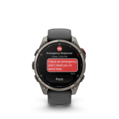 GAF8PA47BG FENIX 8 AMOLED 47 SAPHIR TITANIUM B. GRAPHITE