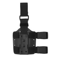 Plaque de cuisse articulée Safariland - double strap - Noir