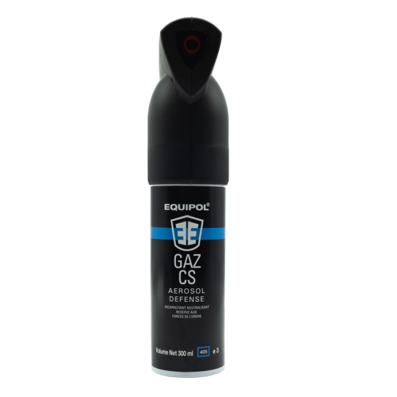 Aérosol de Défense Pistolet 300 ml Gaz CS