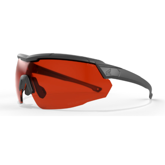 LUNETTES EDGE TAC ROLLING THUNDER - REGLABLES- NOIRE - PROTECTION LASER VERT