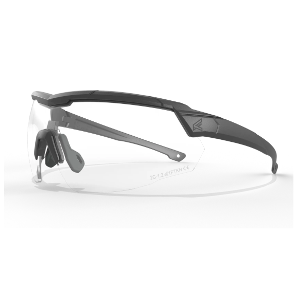 LUNETTES EDGE TACTICAL ROLLING THUNDER - NOIRE - KIT 2 ECRANS INC/FUME