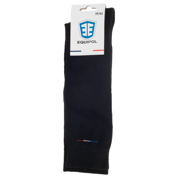 Chaussettes mi-bas laine mérinos bleu marine - 35/38