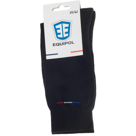 Mi-chaussettes coton Bio noir - 35/38