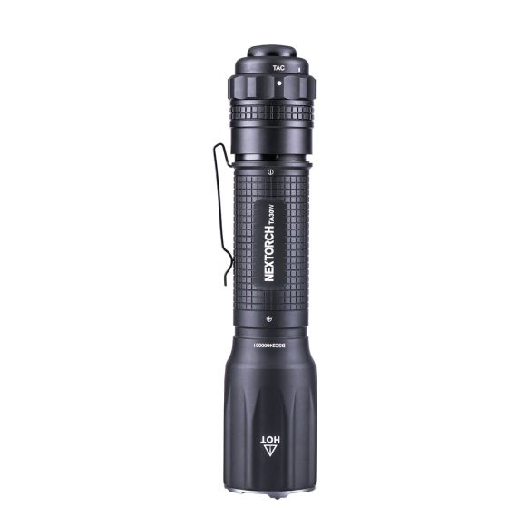 Lampe tactique TA30W - 1500Lm Blanc chaud - Rechargeable - IPX8