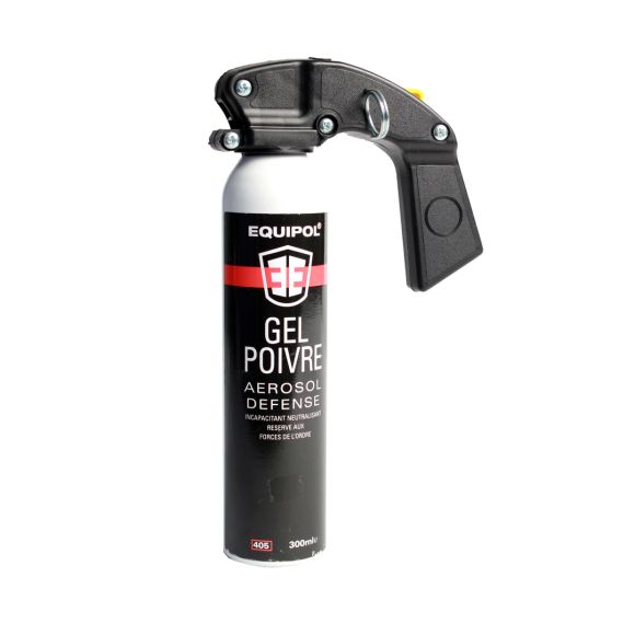 Aérosol de defense - gel poivre - 300ml - Equipol