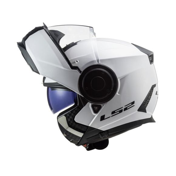 Casque modulable LS2 blanc - XS