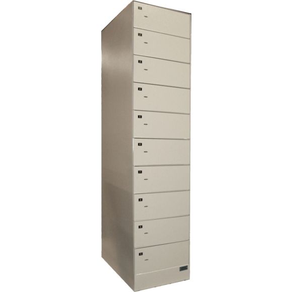 Armoire forte de sécurité - 10 casiers