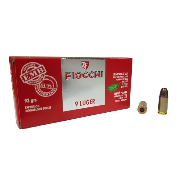 Cartouches Fiocchi c/9 para expansive zp emb - 93 g