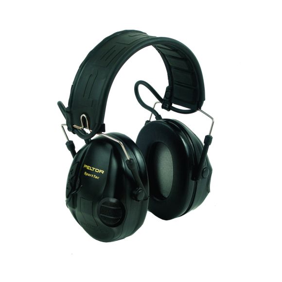 Casque anti-bruit 3M™ Peltor™ sporttac™ - Coquilles Noires/Rouges