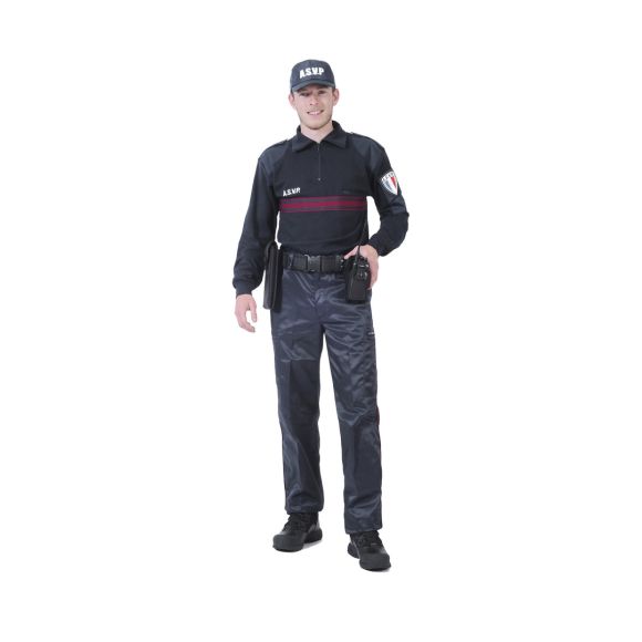 Chemise F1 Marine Brodée A.S.V.P.