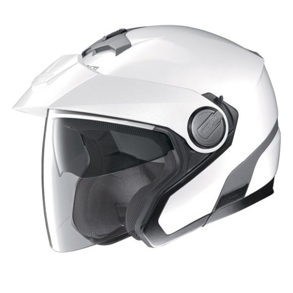 Casque moto jet nolan N40 Blanc
