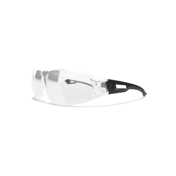 Lunettes Edge Tactical Dragon Fire Monture noire - Incolore